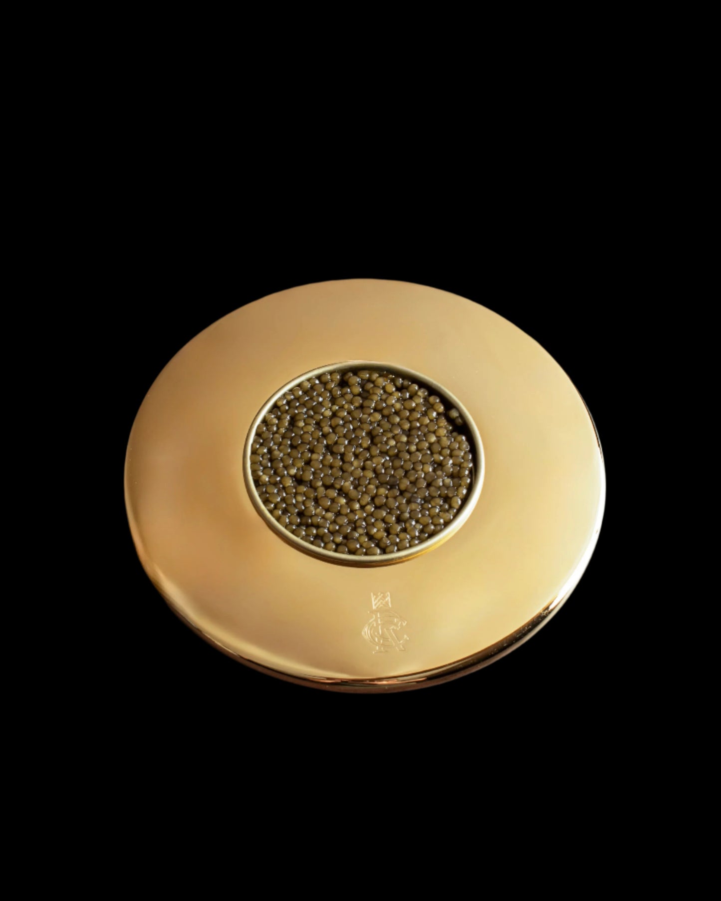 Gold Caviar Ring